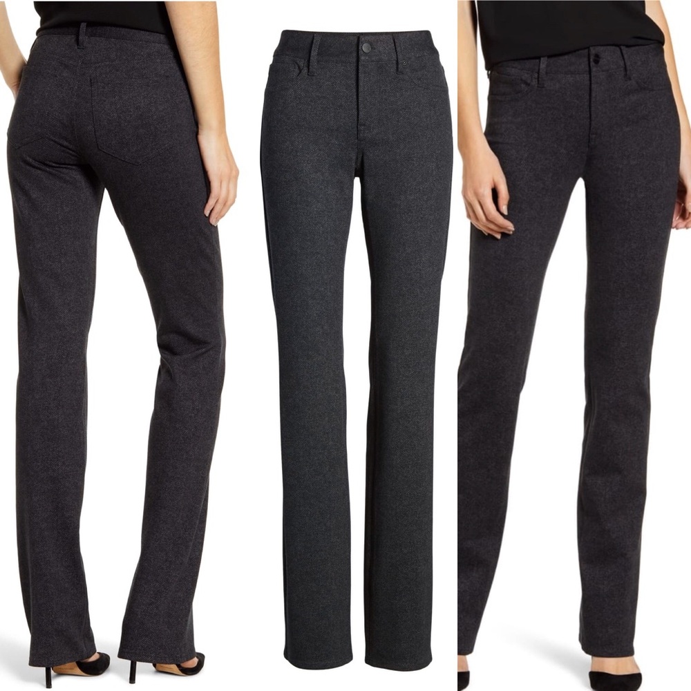 NYDJ Marilyn Straightleg Herringbone Pants